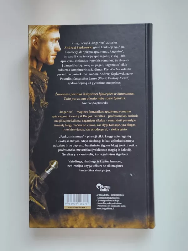 Raganius. Paskutinis noras - Andrzej Sapkowski, knyga 3