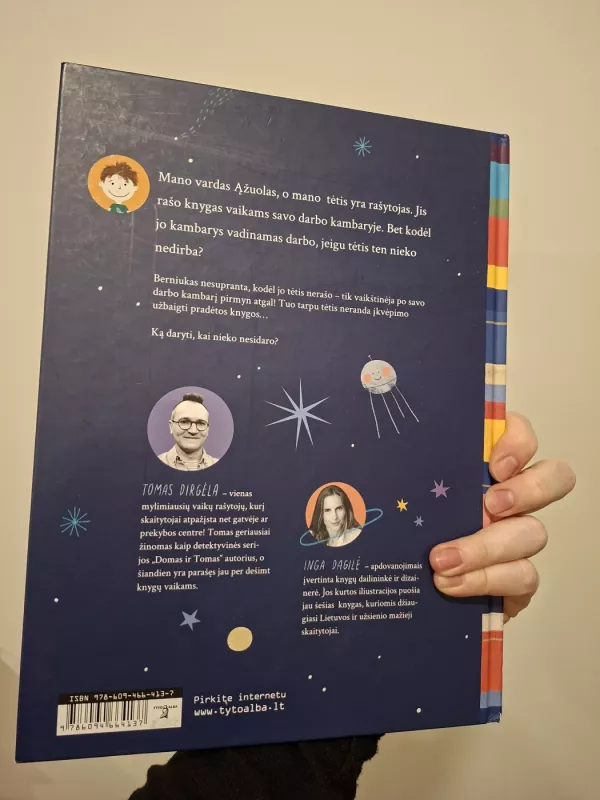 Mano tėtis rašo knygą - Tomas Dirgėla, knyga 4