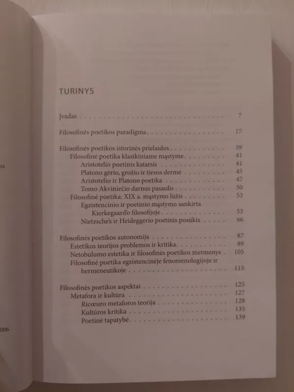 Filosofinė poetika - Tomas Kačerauskas, knyga 5