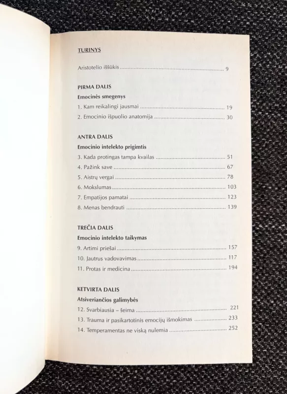 Emocinis intelektas EQ. Kodėl jis gali būti svarbesnis nei IQ - Daniel Goleman, knyga 6