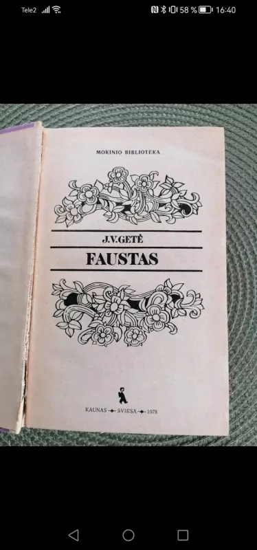 Faustas (Drama) - J. V. Getė, knyga 4