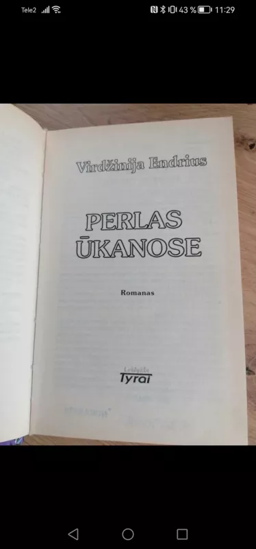 Perlas ūkanose - V. C. Endrius, knyga 3