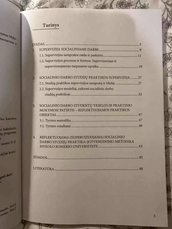 Supervizijos taikymas socialinio darbo studijose - Alina Petrauskienė, Rita Raudeliūnaitė, knyga 3