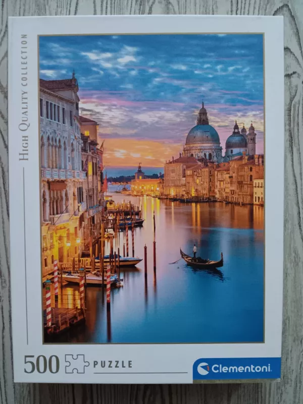 Venecija Didysis kanalas temstant - , stalo žaidimas 3