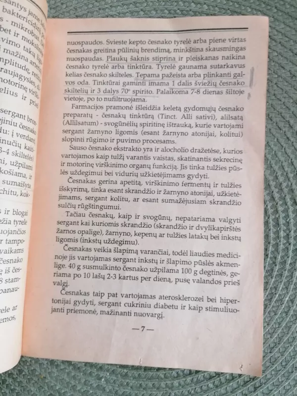 Česnakas maistas - česnakas vaistas - Danutė Speičienė, Antanas Stasiukaitis, knyga 4