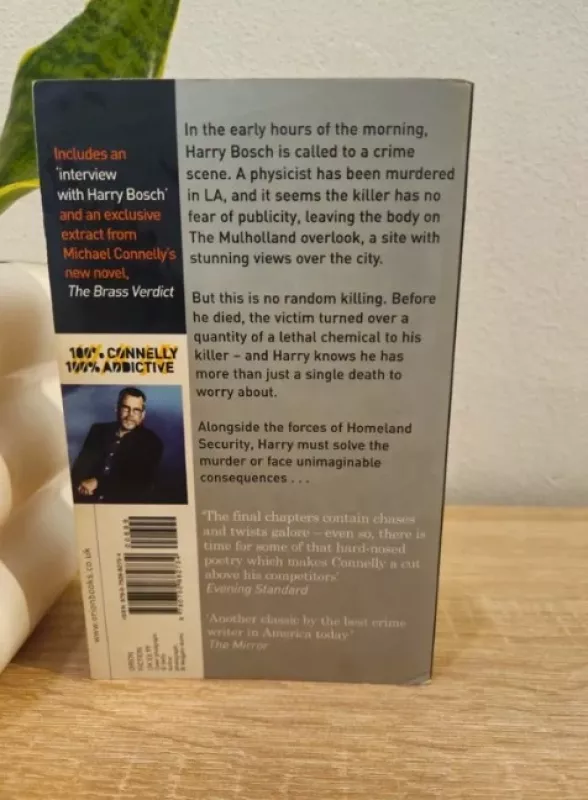 The Overlook - Michael Connelly, knyga 4