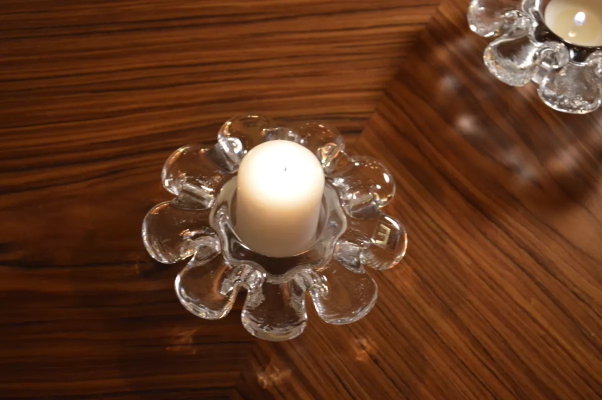 Vintage krištolo žvakidės Krinolin Kosta Boda Göran Wärff - , namai ir interjeras 3