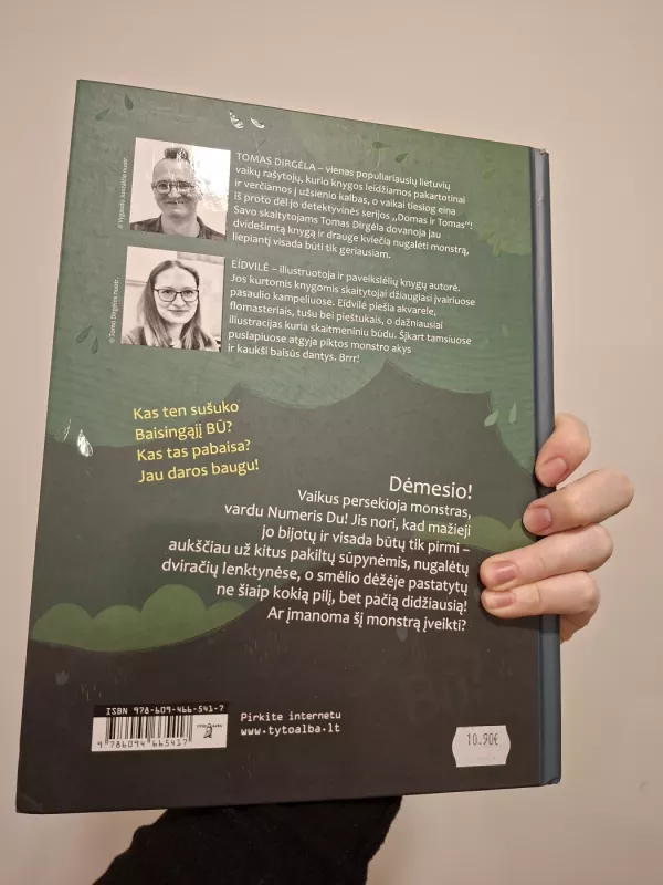 Monstras Numeris Du - Tomas Dirgėla, knyga 5