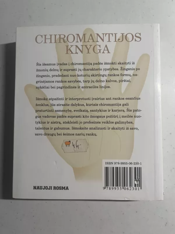 Chiromantijos knyga - Jane Struthers, knyga 3