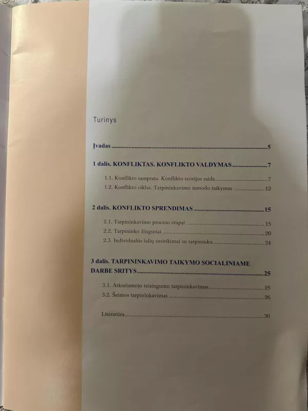 Tarpininkavimas : socialinio darbo metodai - Autorių Kolektyvas, knyga 3