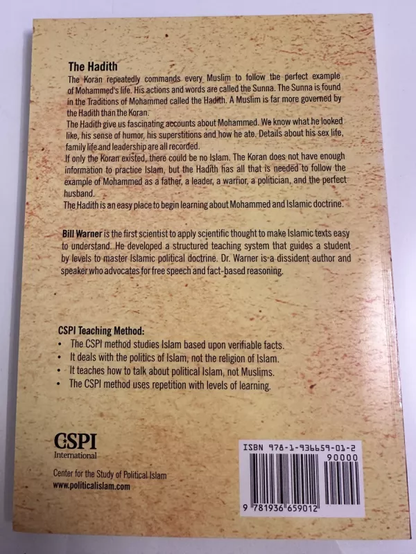 The Health The sunna of Mohammed - Bill Warner, knyga 3