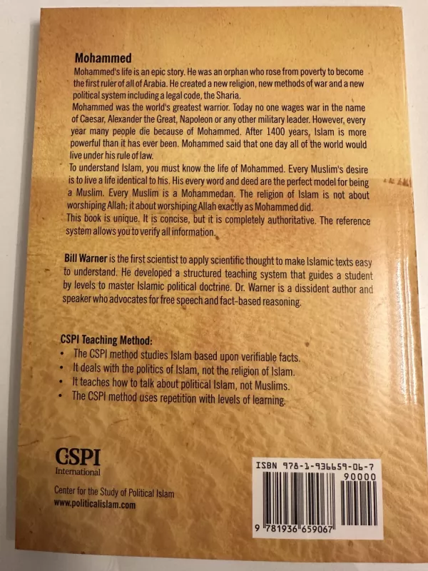 The life of Mohammed - Bill Warner, knyga 4