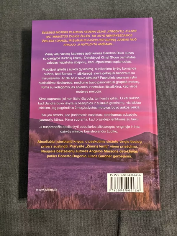 Žiauri lemtis - Angela Marsons, knyga 3