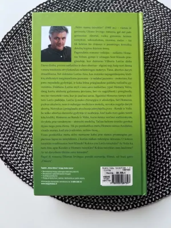 Sidro namų taisyklės - John Irving, knyga 4