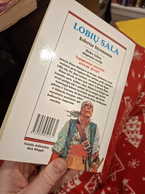 Lobių sala. Iliustruota didžioji klasika - Robertas Styvensonas, knyga 4