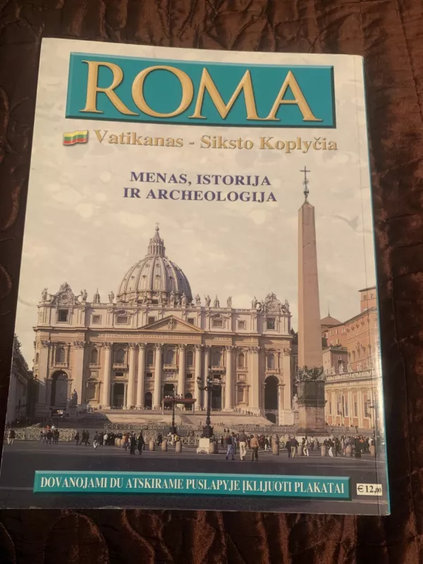 Roma Vatikanas - Siksto koplyčia - F. C. Pavilo, knyga 3