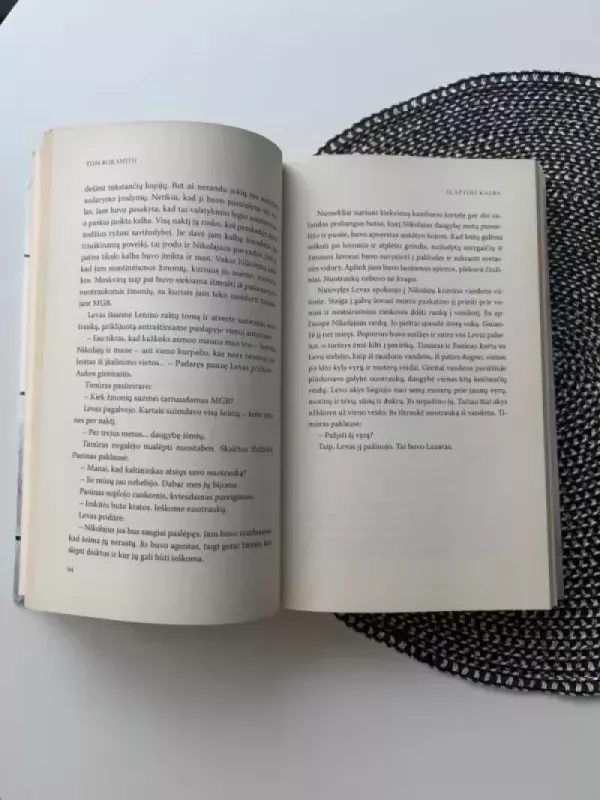 Slaptoji kalba - Tom Rob Smith, knyga 4