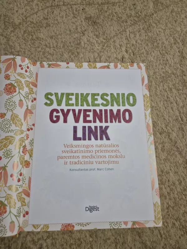 Sveikesnio gyvenimo link - Marc Cohen, knyga 3