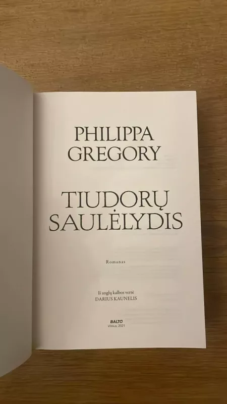 Tiudorų saulėlydis - Philippa Gregory, knyga 3
