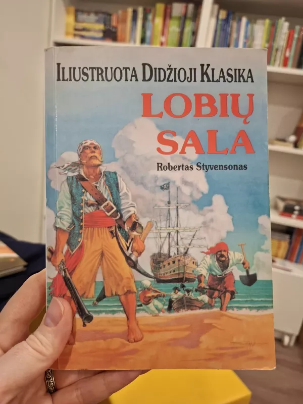 Lobių sala. Iliustruota didžioji klasika - Robertas Styvensonas, knyga 2