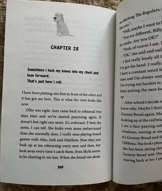 The Boy Who Made Everyone Laugh - Jacqueline Wilson, knyga 4