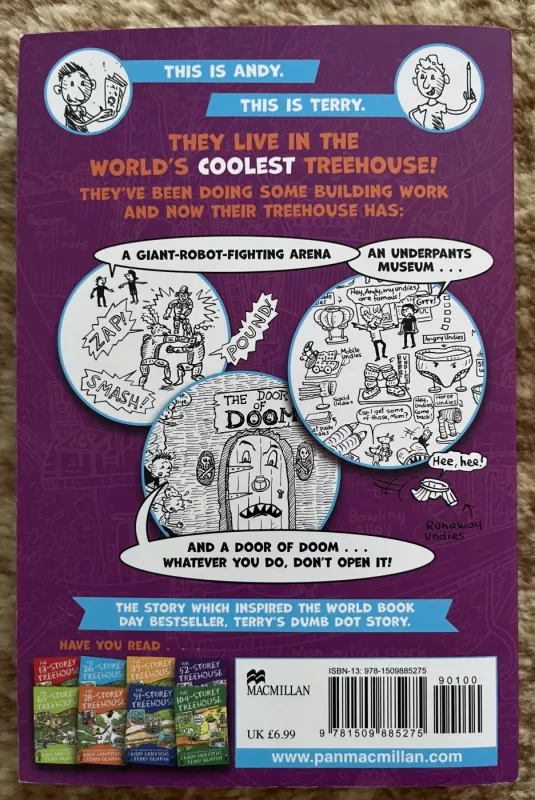 The 117-Storey Treehouse - Andy Griffiths, Terry Denton, knyga 3