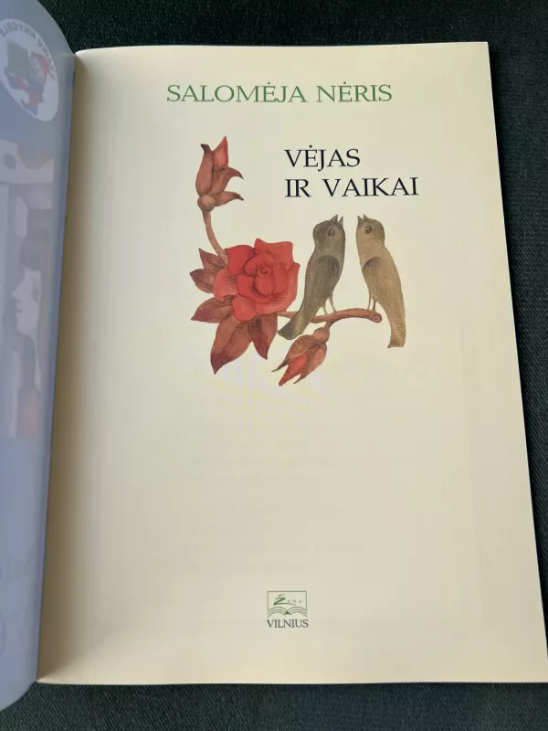 Vėjas ir vaikai - Salomėja Nėris, knyga 5