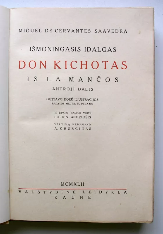 Don Kichotas - Miguel de Cervantes Saavedra, knyga 4