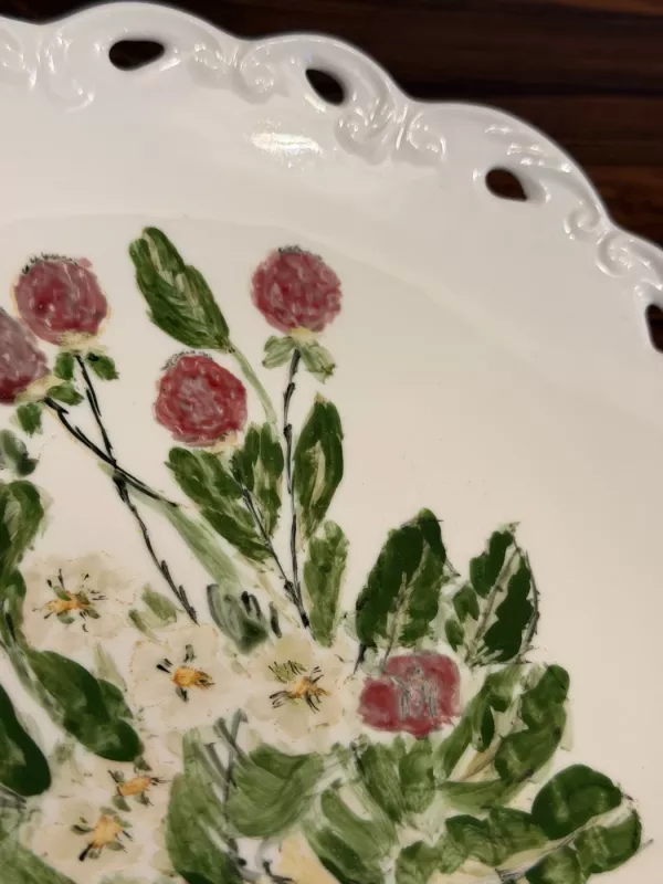 Vintage porcelianinė lėkštė - , namai ir interjeras 5