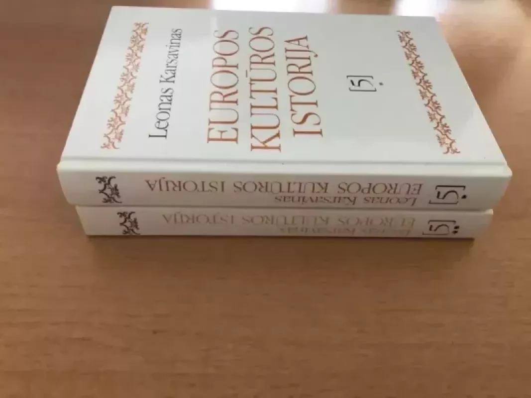 Europos kultūros istorija 5 T. (1-2 knygos) - Leonas Karsavinas, knyga 3