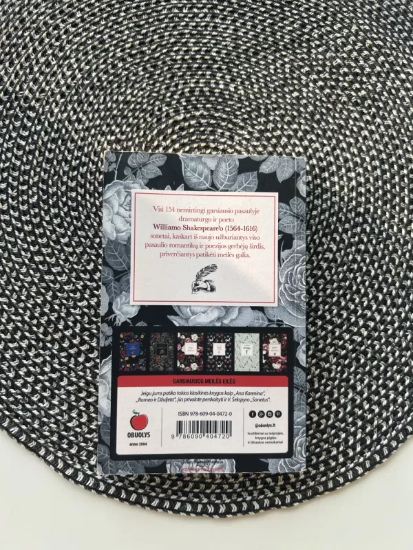 Sonetai - Viljamas Šekspyras, knyga 3