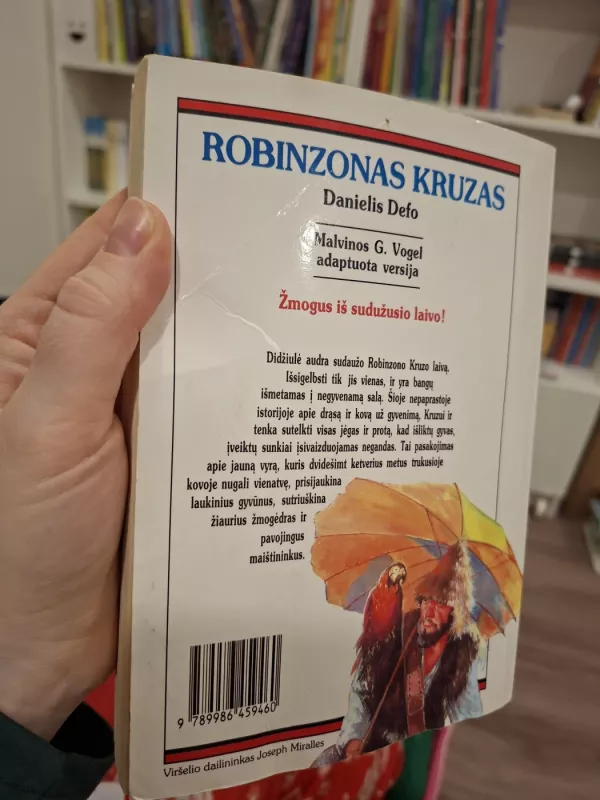 Robinzonas Kruzas - D. Defo, knyga 5
