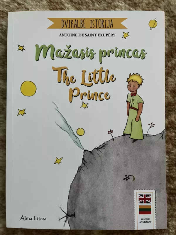 Mažasis princas/The little Prince - Antoine de Saint-Exupéry, knyga 2