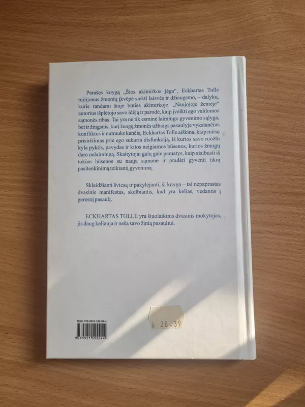 Naujoji žemė - Tolle Eckhart, knyga 3