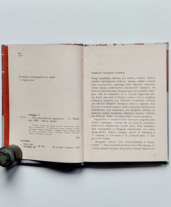 Nuo autoriaus iki skaitytojo - Vilius Užtupas, knyga 5