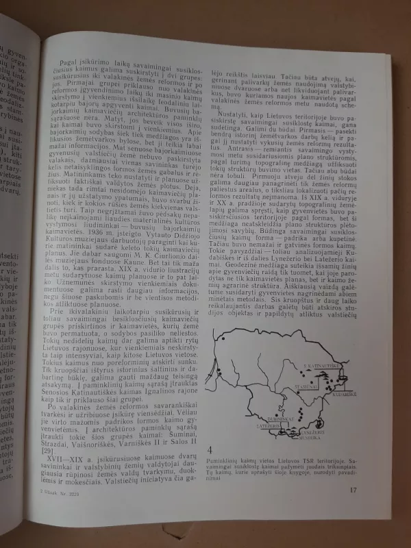 Lietuvių liaudies architektūros paminklai T. III. Savaimingai susiklostę kaimai - Kazys Šešelgis, knyga 6