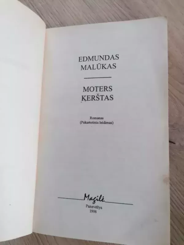Moters kerštas - Edmundas Malūkas, knyga 3