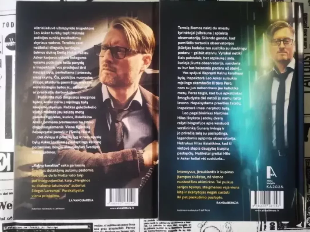 Kalnų karalius / Stiklo žmogus - Anders de la Motte, knyga 3