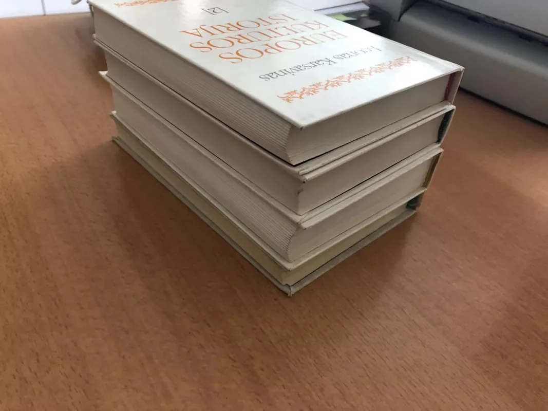 Europos kultūros istorija 1-4 tomai. - Leonas Karsavinas, knyga 4