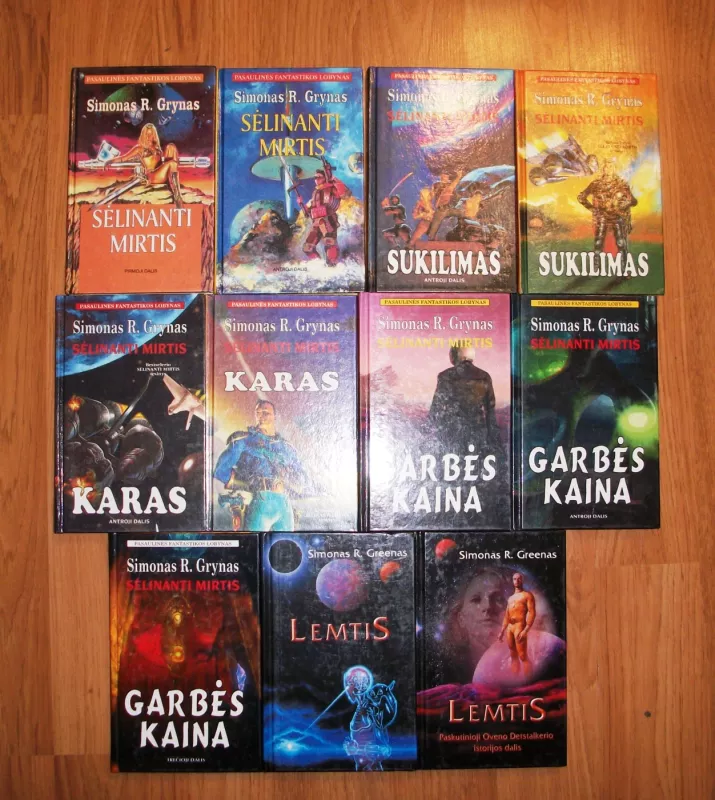 Sėlinanti mirtis 11 tomų - Simonas R. Grynas, knyga 3