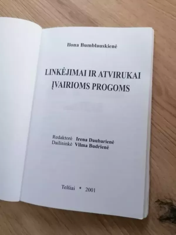 Linkėjimai įvairioms progoms atvirukai - Autorių kolektyvas, red. J. Almonaitienė, knyga 3
