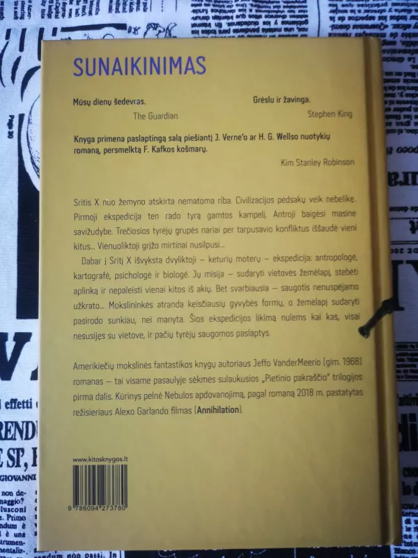 Sunaikinimas / Santaka / Susitaikymas - Jeff Vandermeer, knyga 4