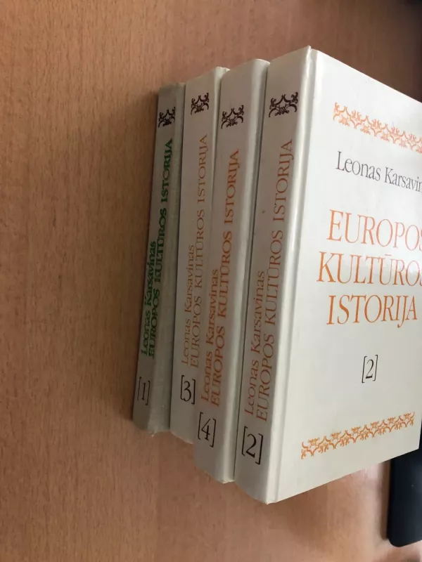 Europos kultūros istorija 1-4 tomai. - Leonas Karsavinas, knyga 3