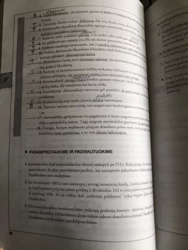 Ekonomika ir verslas. Užduočių knyga 2008 - Jonas Čičinskas,  Nina Klebanskaja, knyga 4