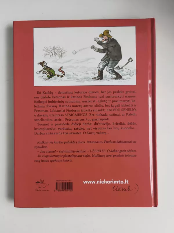 Kalėdų senelio staigmena - Sven Nordqvist, knyga 3