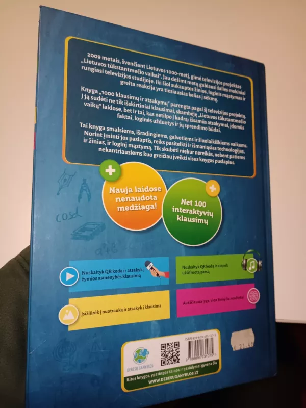 1000 klausimų ir atsakymų. Lietuvos tūkstantmečio vaikai - Autorių Kolektyvas, knyga 3