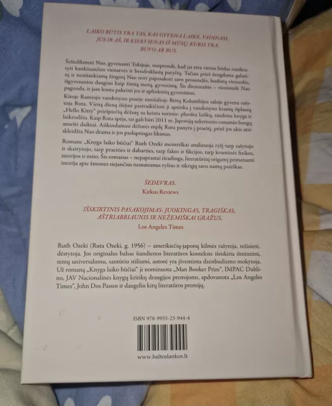 Knyga laiko būčiai - Ruth Ozeki, knyga 4