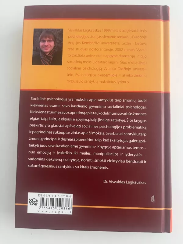 Socialinė psichologija - Visvaldas Legkauskas, knyga 3