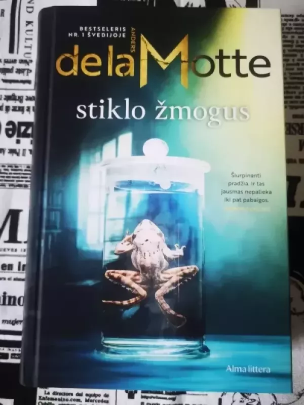 Kalnų karalius / Stiklo žmogus - Anders de la Motte, knyga 6