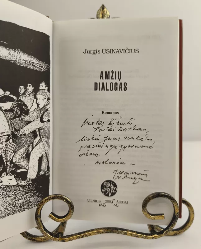 Amžių dialogas - Jurgis Usinavičius, knyga 2
